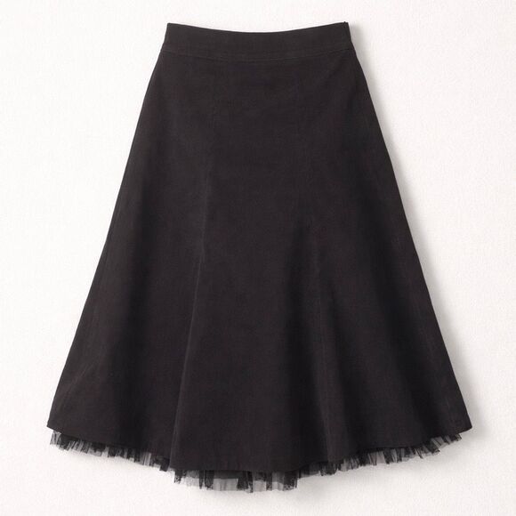 Karen Millen Dresses & Skirts - Karen Millen Black Tulle A-Line Skirt Size 10 | Full Knee-Length